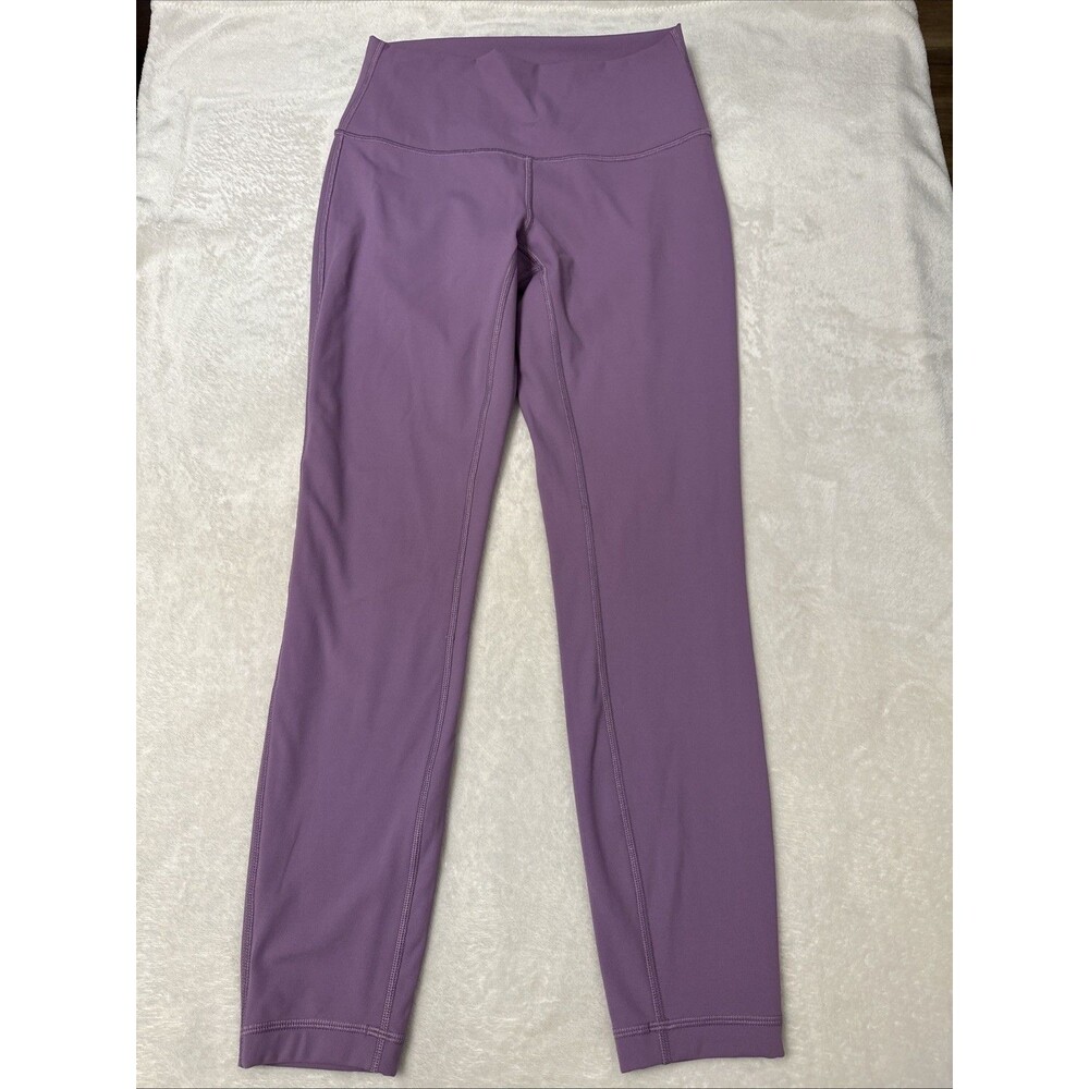 Lululemon Women’s Wunder Under HR Tight 25” Lux LW5DKYS Purple Size 6